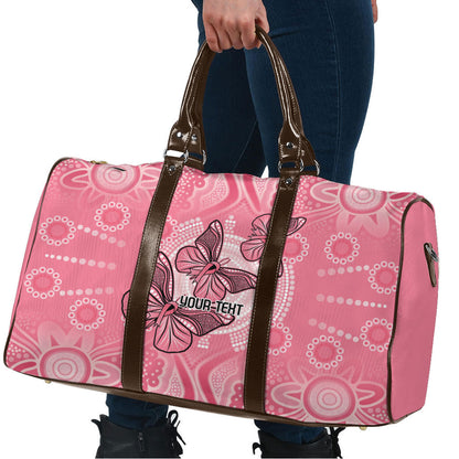 Personalized Pink Butterfly Spirit Travel Bag Australia’s Breast Cancer Support