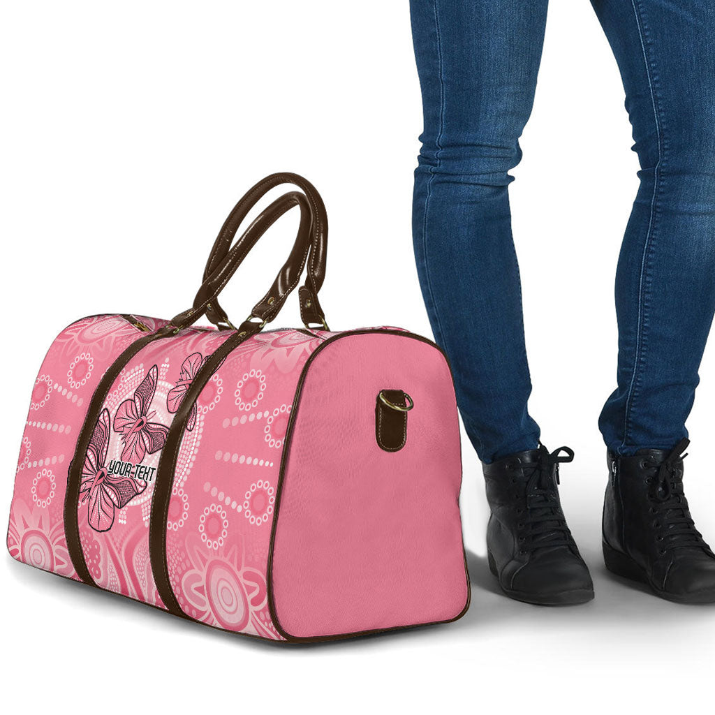 Personalized Pink Butterfly Spirit Travel Bag Australia’s Breast Cancer Support