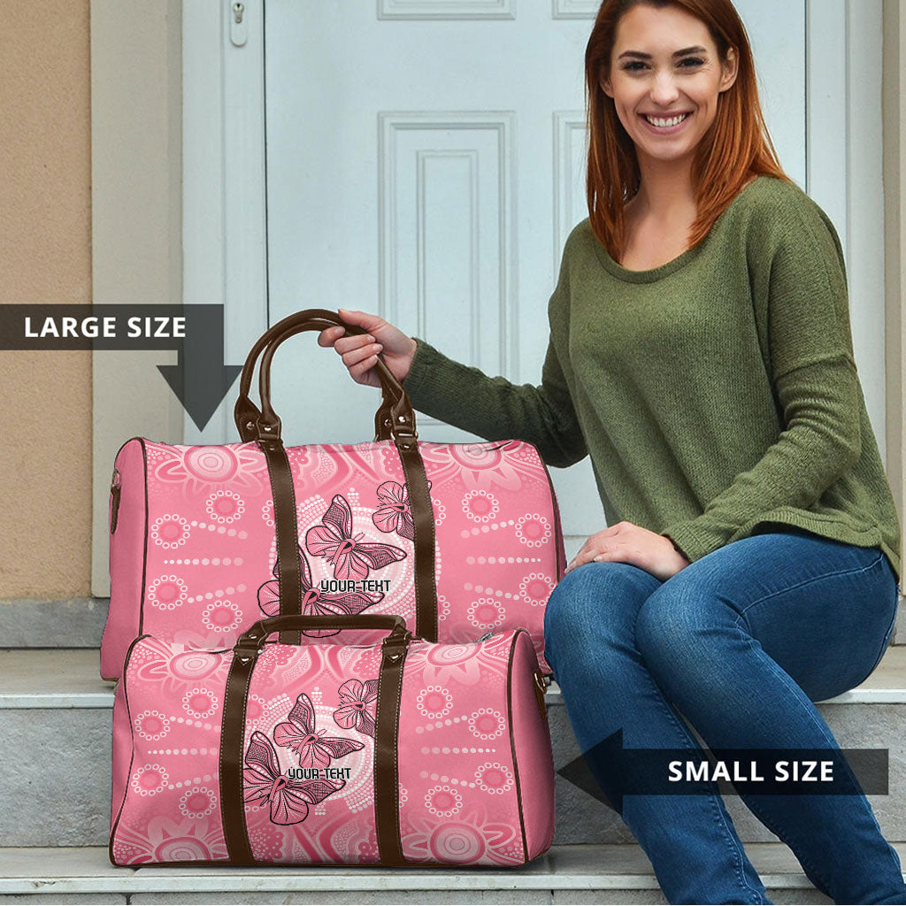 Personalized Pink Butterfly Spirit Travel Bag Australia’s Breast Cancer Support