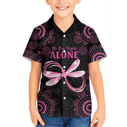 Personalized Pink Dragonfly Aboriginal of Hope Hawaiian Shirt Australia’s Breast Cancer Support