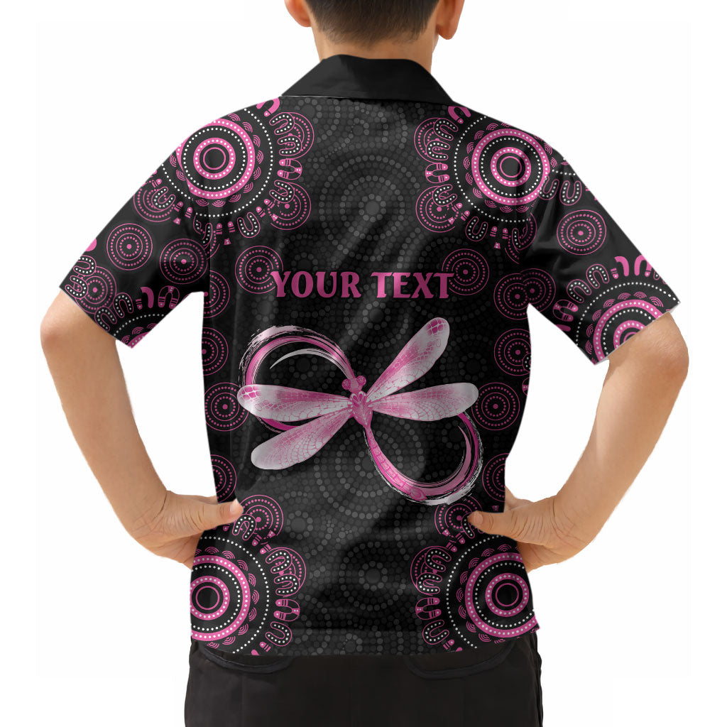 Personalized Pink Dragonfly Aboriginal of Hope Hawaiian Shirt Australia’s Breast Cancer Support