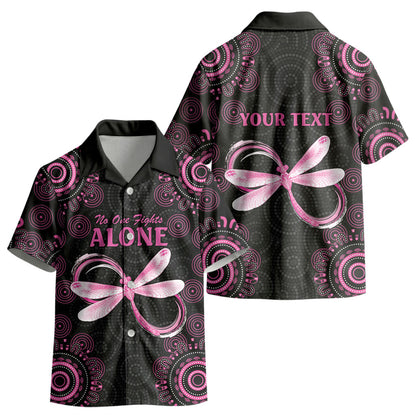 Personalized Pink Dragonfly Aboriginal of Hope Kid Hawaiian Shirt Australia’s Breast Cancer Support