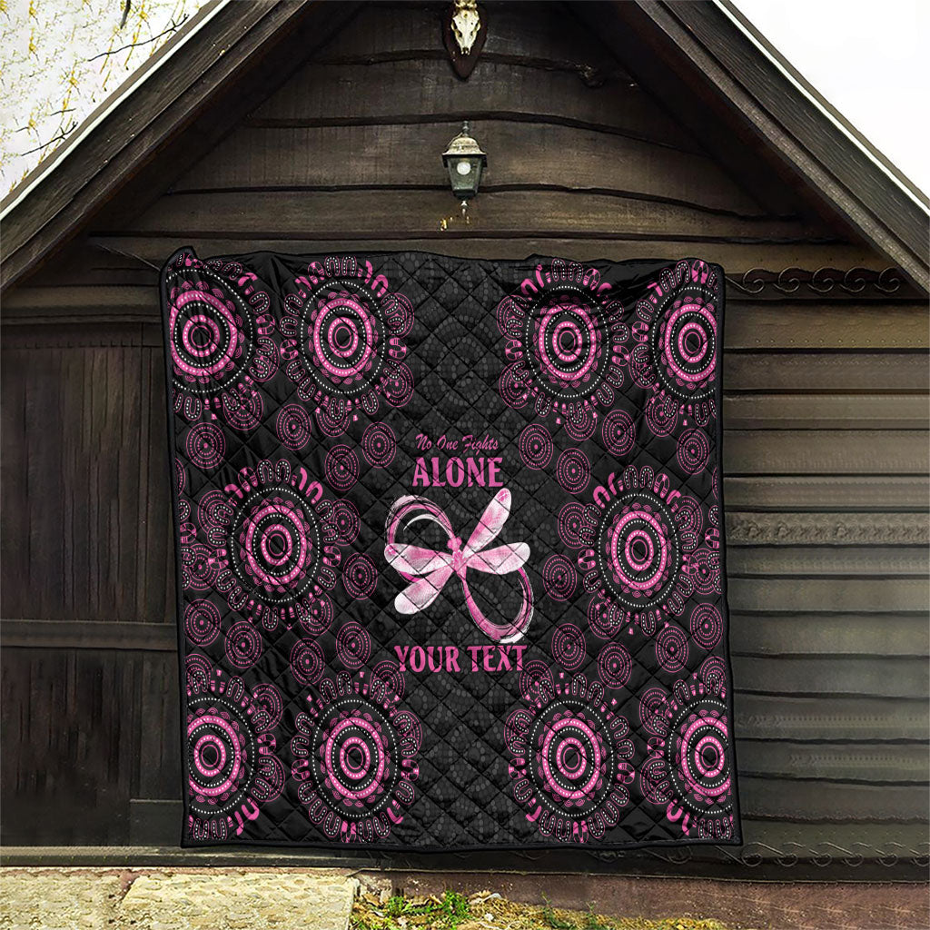 Personalized Pink Dragonfly Aboriginal of Hope Quilt Australia’s Breast Cancer Support
