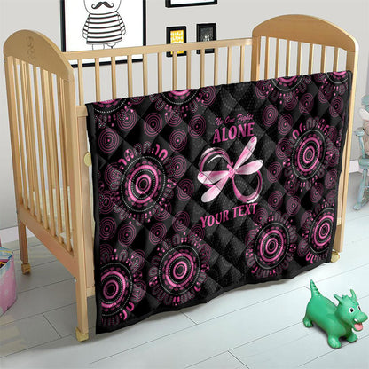 Personalized Pink Dragonfly Aboriginal of Hope Quilt Australia’s Breast Cancer Support
