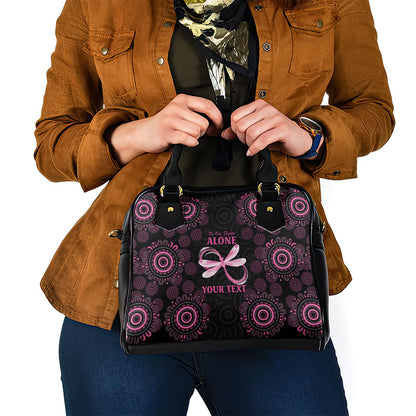 Personalized Pink Dragonfly Aboriginal of Hope Shoulder Handbag Australia’s Breast Cancer Support