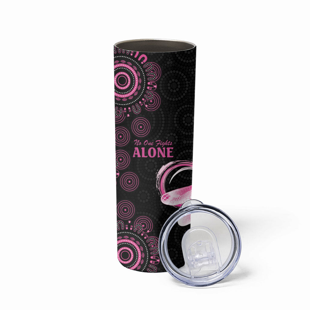 Personalized Pink Dragonfly Aboriginal of Hope Skinny Tumbler Australia’s Breast Cancer Support