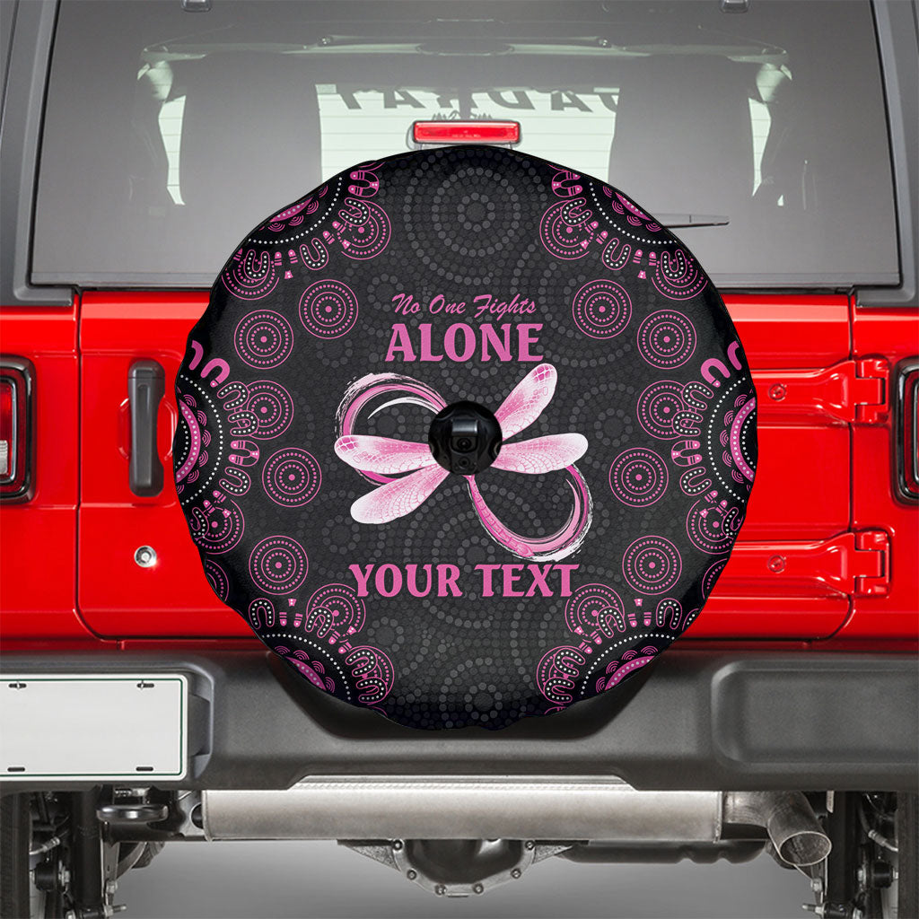 Personalized Pink Dragonfly Aboriginal of Hope Spare Tire Cover Australia’s Breast Cancer Support