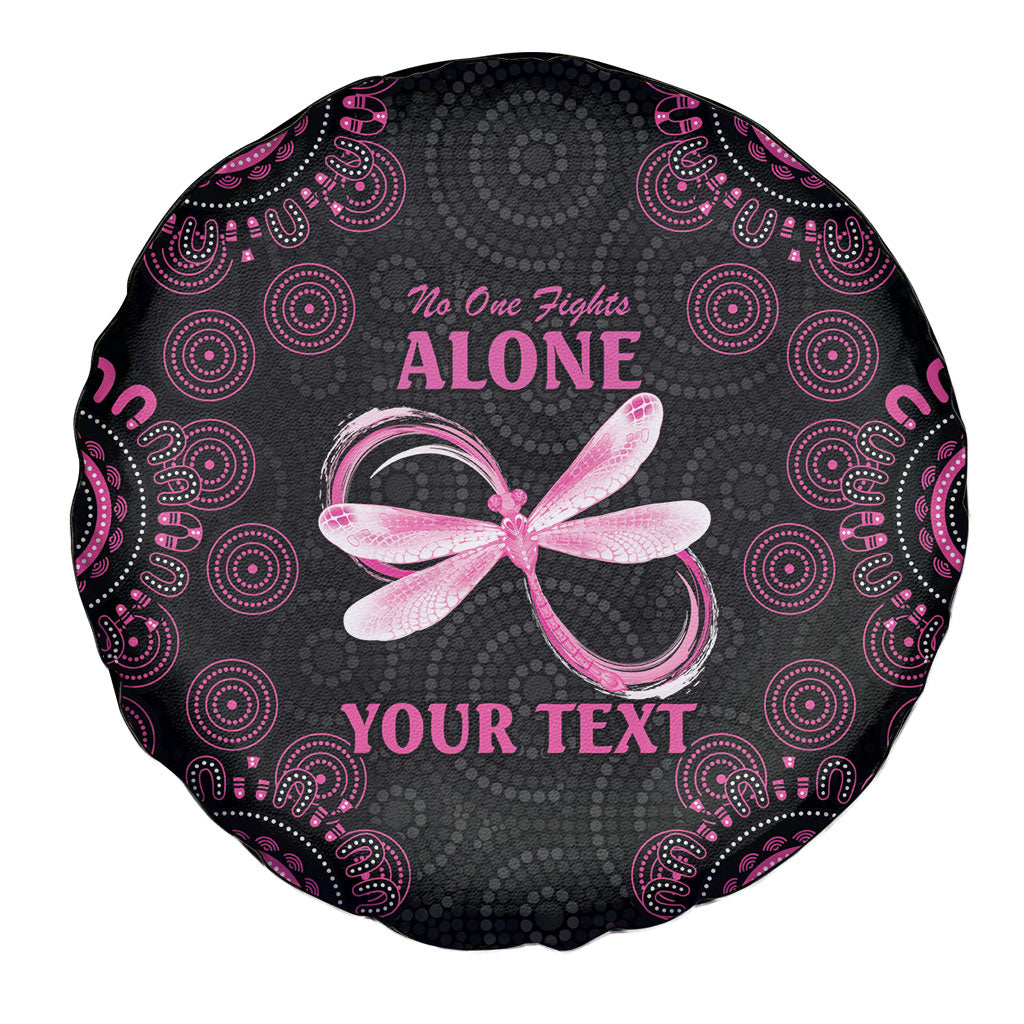 Personalized Pink Dragonfly Aboriginal of Hope Spare Tire Cover Australia’s Breast Cancer Support