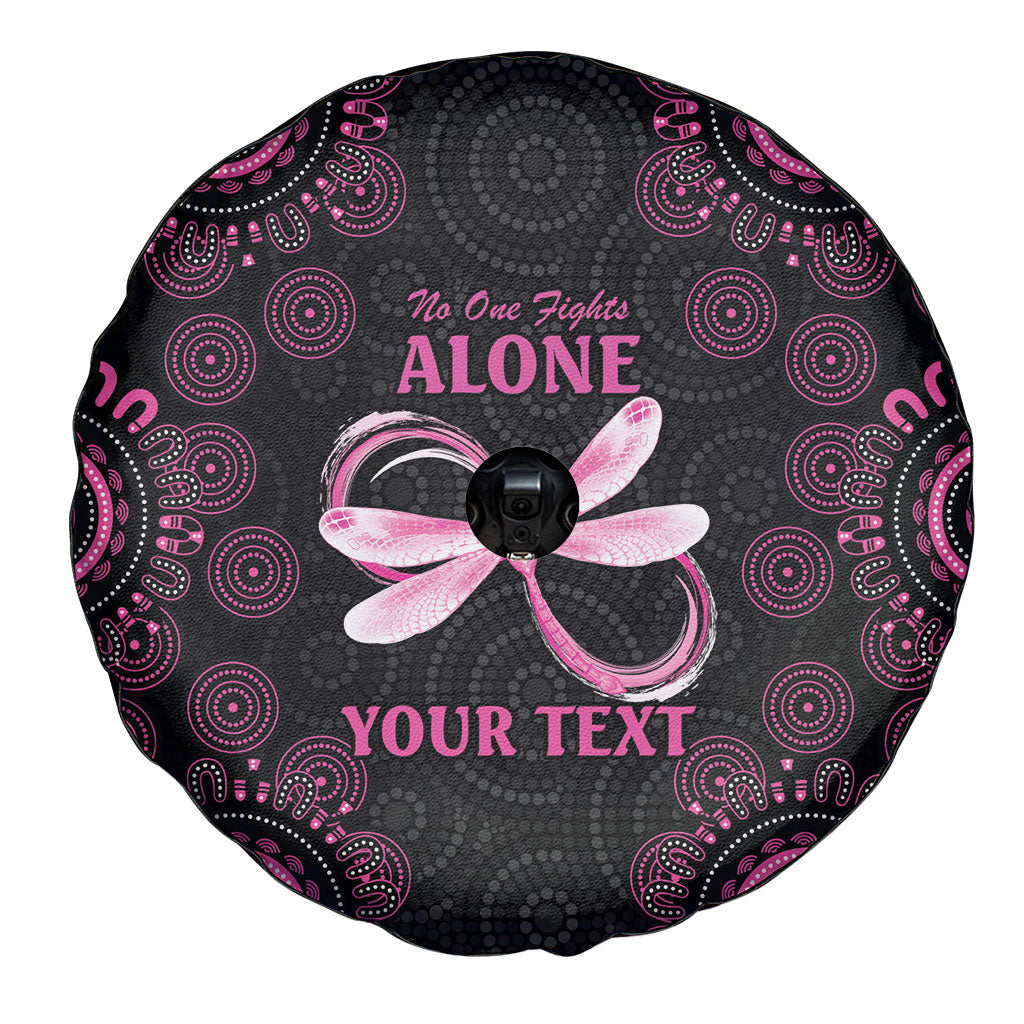Personalized Pink Dragonfly Aboriginal of Hope Spare Tire Cover Australia’s Breast Cancer Support