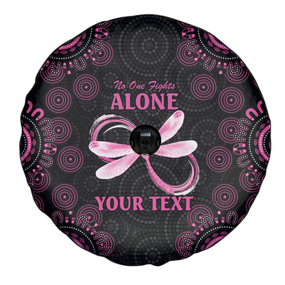 Personalized Pink Dragonfly Aboriginal of Hope Spare Tire Cover Australia’s Breast Cancer Support