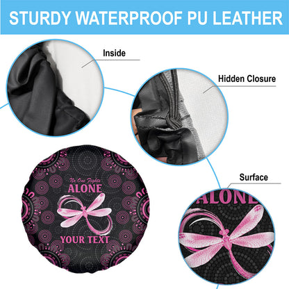 Personalized Pink Dragonfly Aboriginal of Hope Spare Tire Cover Australia’s Breast Cancer Support