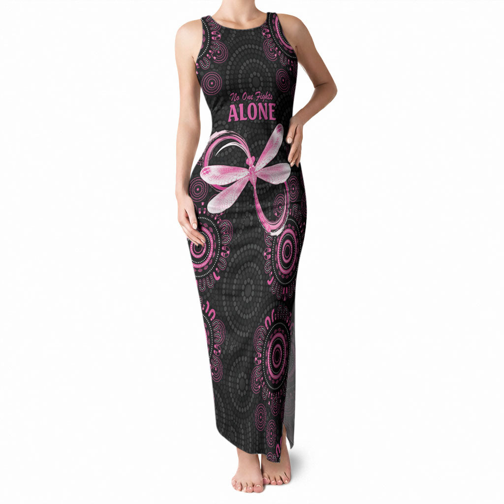 Personalized Pink Dragonfly Aboriginal of Hope Tank Maxi Dress Australia’s Breast Cancer Support