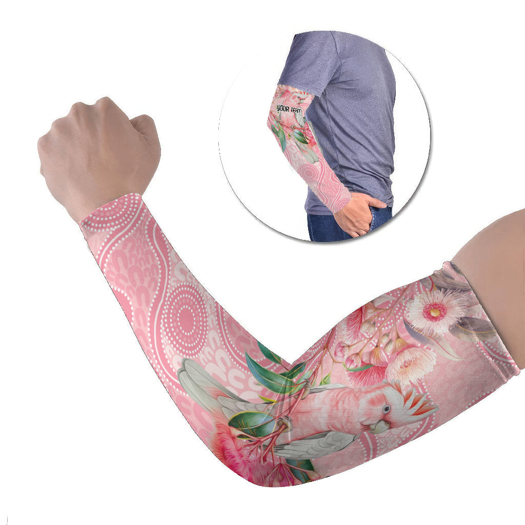 Personalized Pink Galah Fight for Hope and Healing Arm Sleeves Australia’s Breast Cancer Support