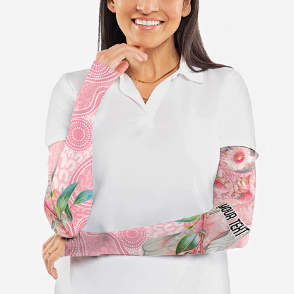 Personalized Pink Galah Fight for Hope and Healing Arm Sleeves Australia’s Breast Cancer Support