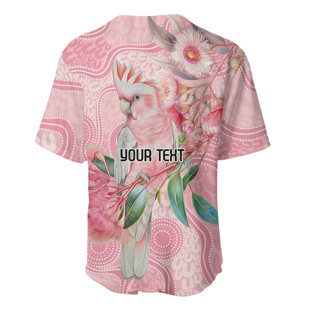 Personalized Pink Galah Fight for Hope and Healing Baseball Jersey Australia’s Breast Cancer Support