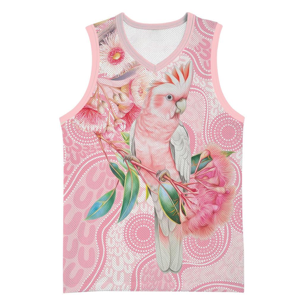 Personalized Pink Galah Fight for Hope and Healing Basketball Jersey Australia’s Breast Cancer Support