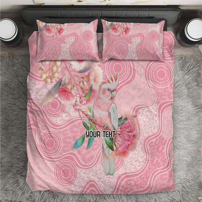 Personalized Pink Galah Fight for Hope and Healing Bedding Set Australia’s Breast Cancer Support