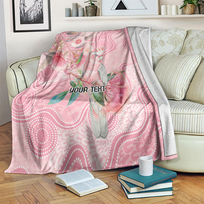 Personalized Pink Galah Fight for Hope and Healing Blanket Australia’s Breast Cancer Support
