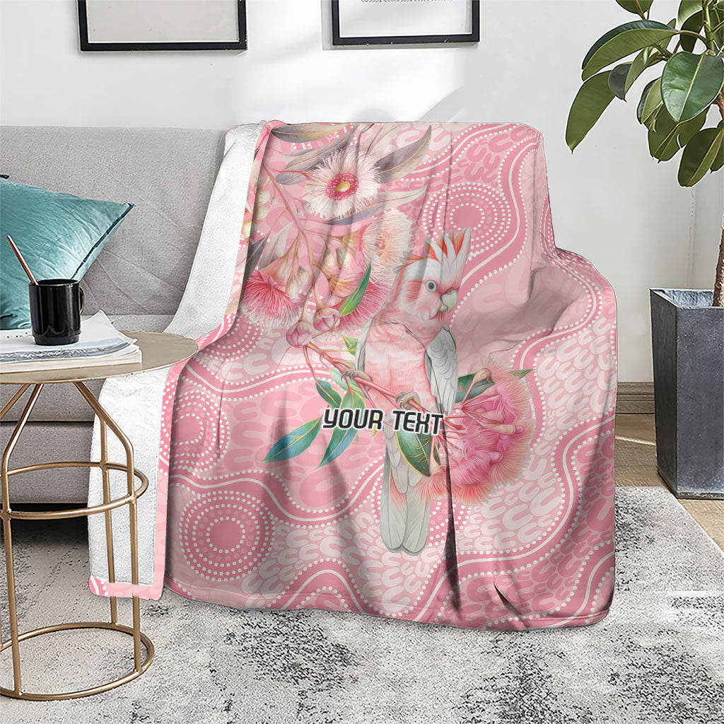Personalized Pink Galah Fight for Hope and Healing Blanket Australia’s Breast Cancer Support