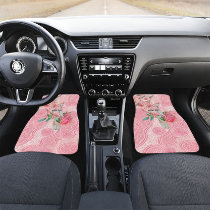 Personalized Pink Galah Fight for Hope and Healing Car Mats Australia’s Breast Cancer Support
