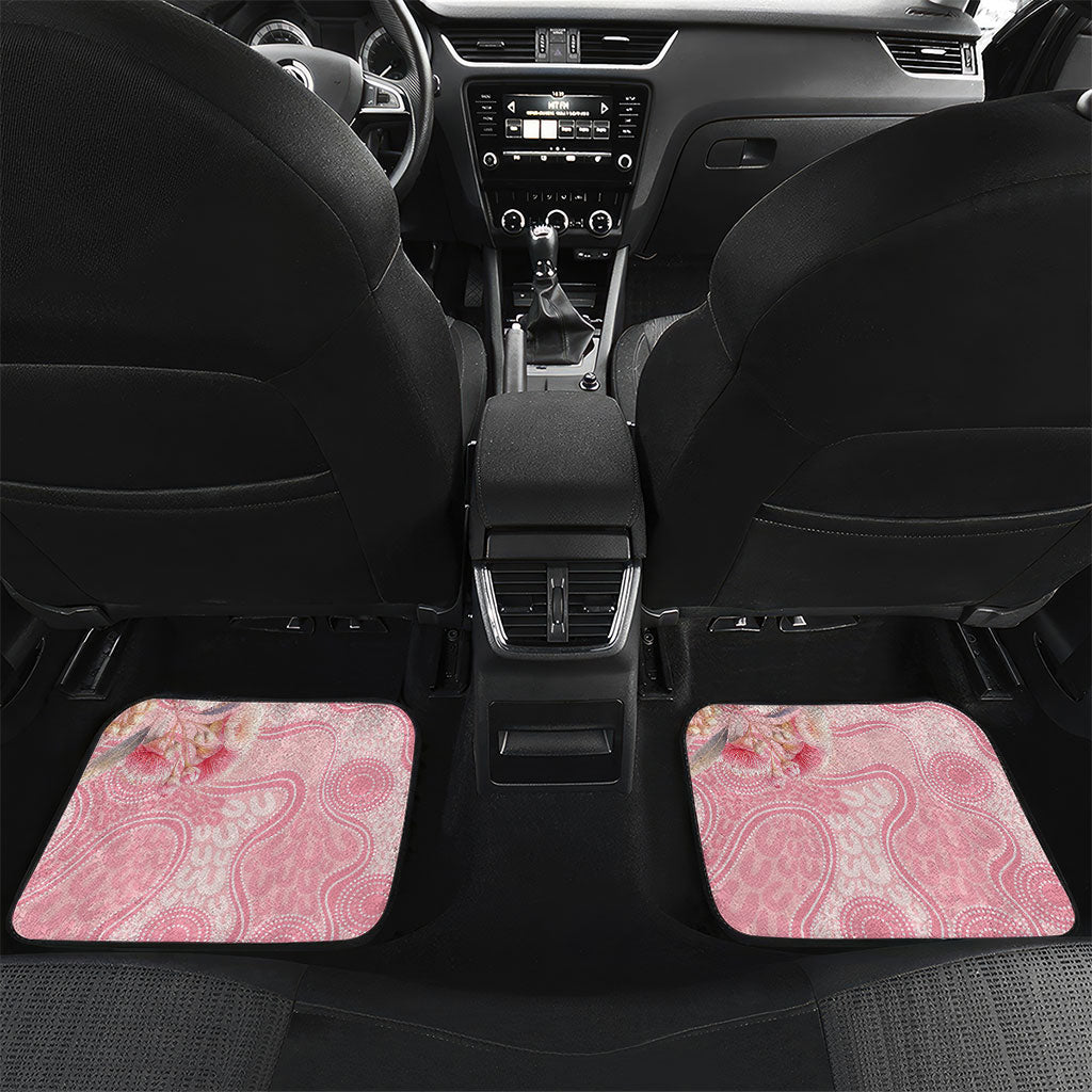 Personalized Pink Galah Fight for Hope and Healing Car Mats Australia’s Breast Cancer Support