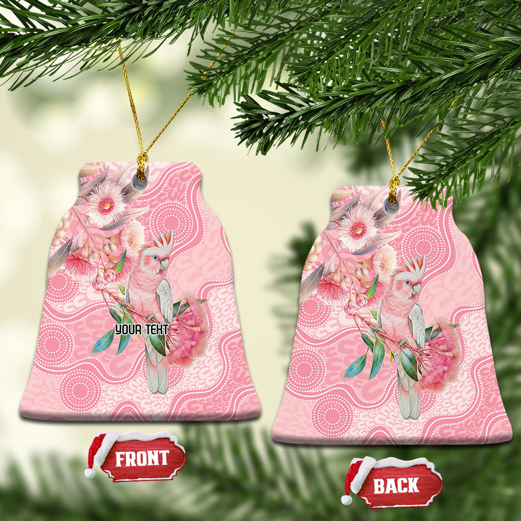 Personalized Pink Galah Fight for Hope and Healing Ceramic Ornament Australia’s Breast Cancer Support