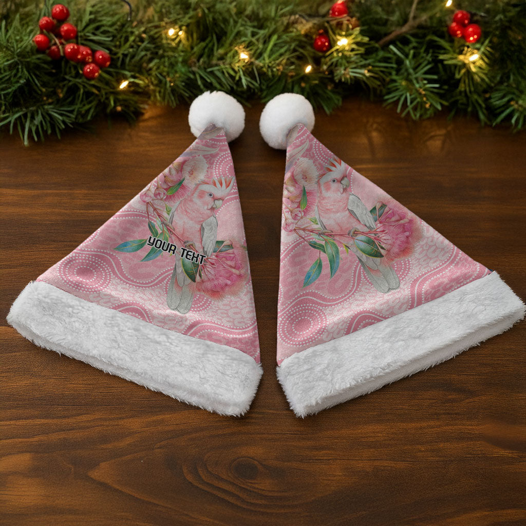 Personalized Pink Galah Fight for Hope and Healing Christmas Santa Hat Australia’s Breast Cancer Support