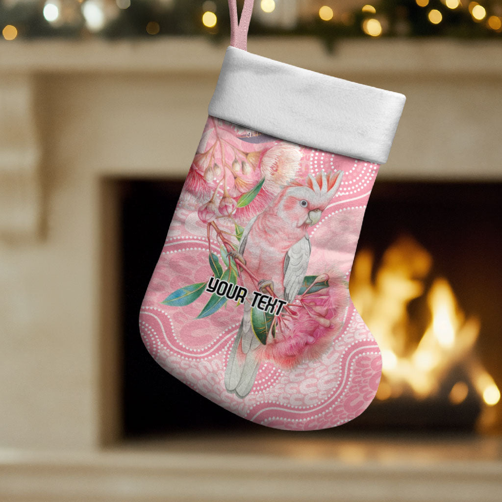 Personalized Pink Galah Fight for Hope and Healing Christmas Stocking Australia’s Breast Cancer Support