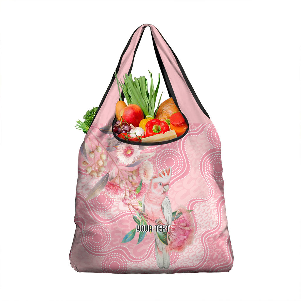 Personalized Pink Galah Fight for Hope and Healing Grocery Bag Australia’s Breast Cancer Support