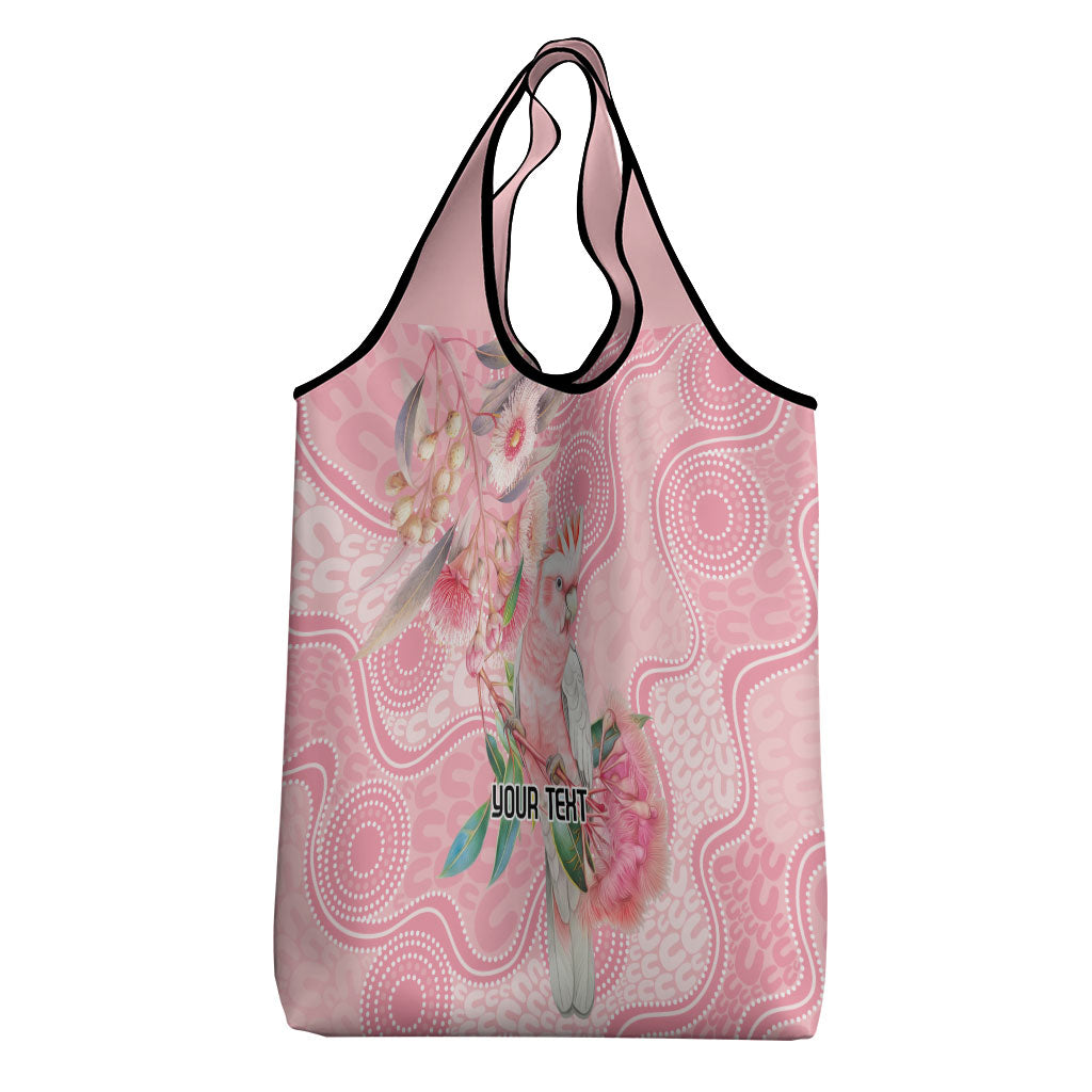 Personalized Pink Galah Fight for Hope and Healing Grocery Bag Australia’s Breast Cancer Support