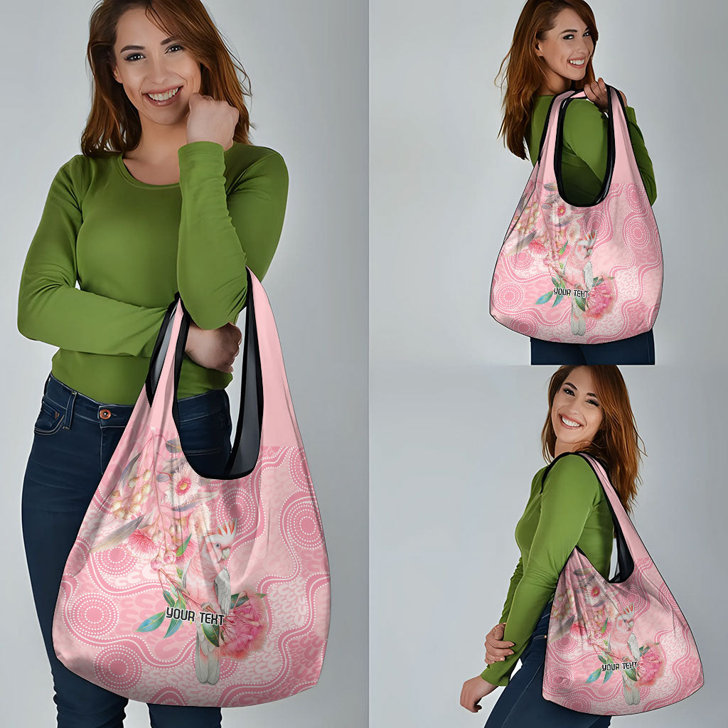 Personalized Pink Galah Fight for Hope and Healing Grocery Bag Australia’s Breast Cancer Support