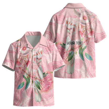 Personalized Pink Galah Fight for Hope and Healing Kid Hawaiian Shirt Australia’s Breast Cancer Support