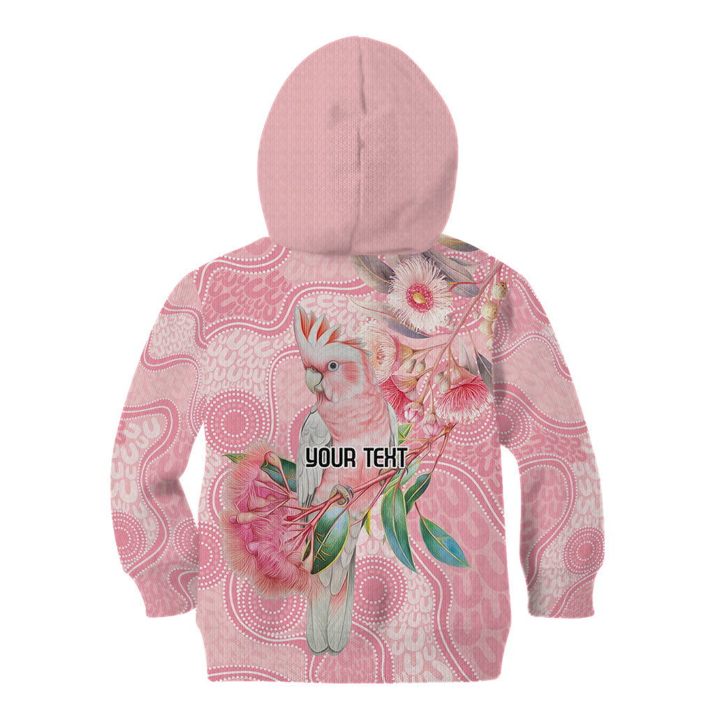 Personalized Pink Galah Fight for Hope and Healing Kid Hoodie Australia’s Breast Cancer Support