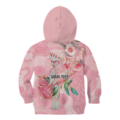 Personalized Pink Galah Fight for Hope and Healing Kid Hoodie Australia’s Breast Cancer Support
