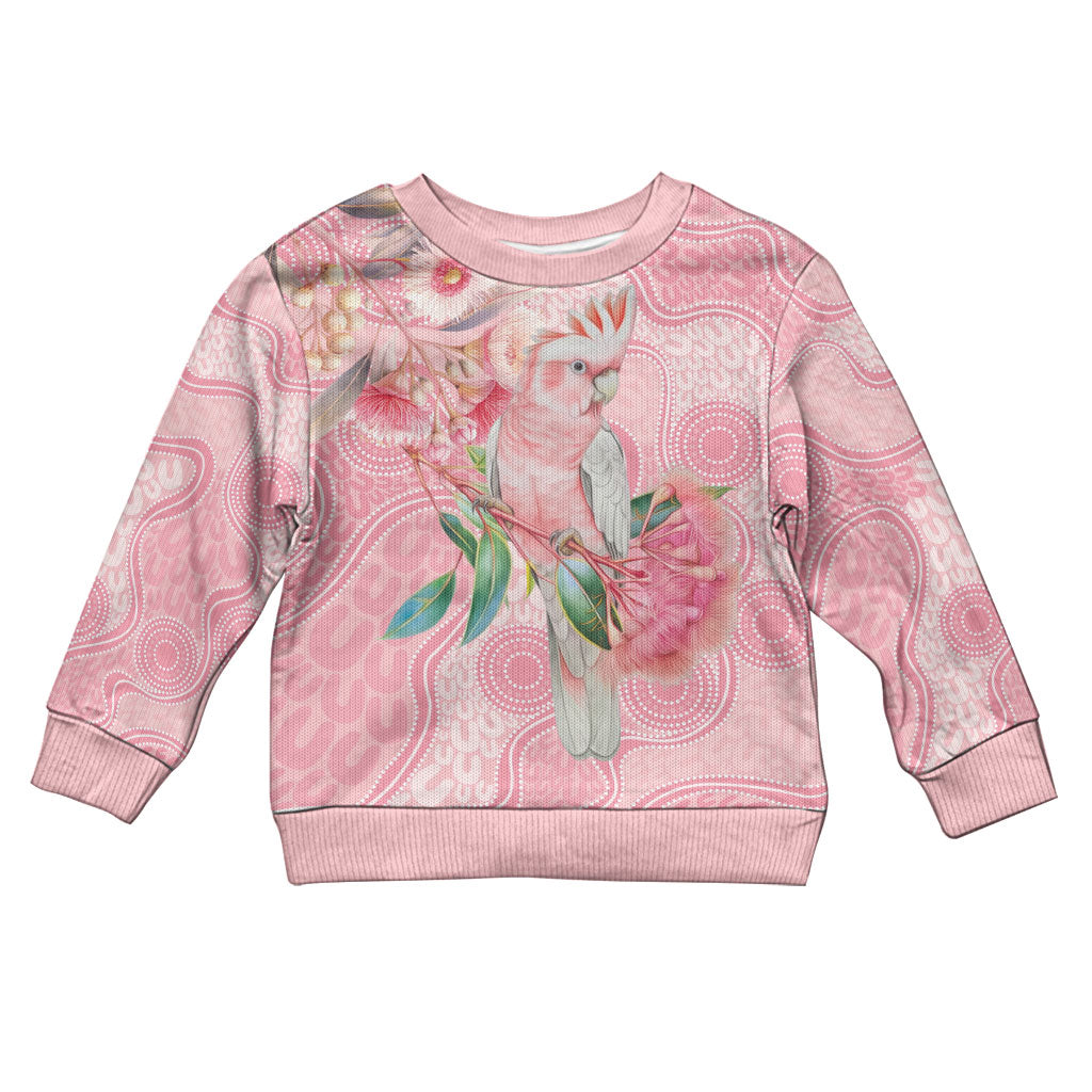 Personalized Pink Galah Fight for Hope and Healing Kid Ugly Christmas Sweater Australia’s Breast Cancer Support