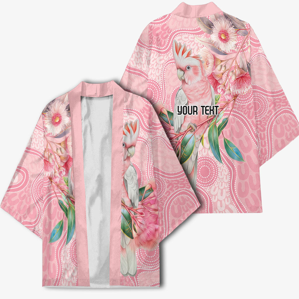 Personalized Pink Galah Fight for Hope and Healing Kimono Australia’s Breast Cancer Support