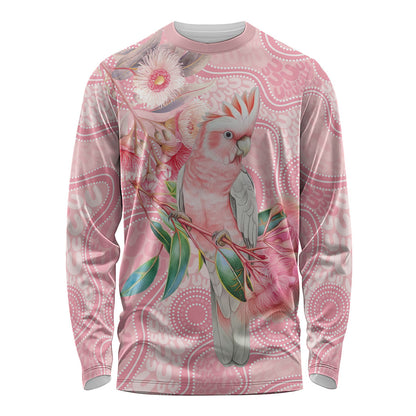 Personalized Pink Galah Fight for Hope and Healing Long Sleeve Shirt Australia’s Breast Cancer Support