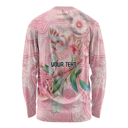 Personalized Pink Galah Fight for Hope and Healing Long Sleeve Shirt Australia’s Breast Cancer Support
