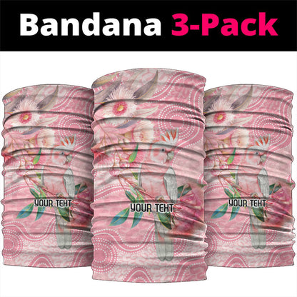 Personalized Pink Galah Fight for Hope and Healing Neck Gaiter Australia’s Breast Cancer Support