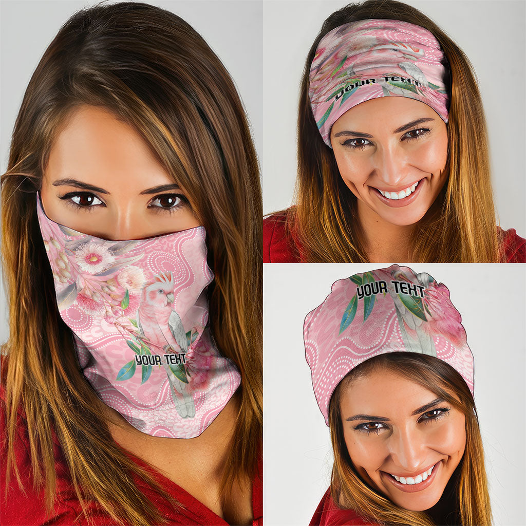 Personalized Pink Galah Fight for Hope and Healing Neck Gaiter Australia’s Breast Cancer Support