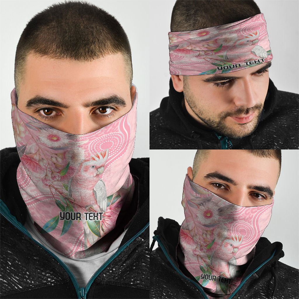 Personalized Pink Galah Fight for Hope and Healing Neck Gaiter Australia’s Breast Cancer Support