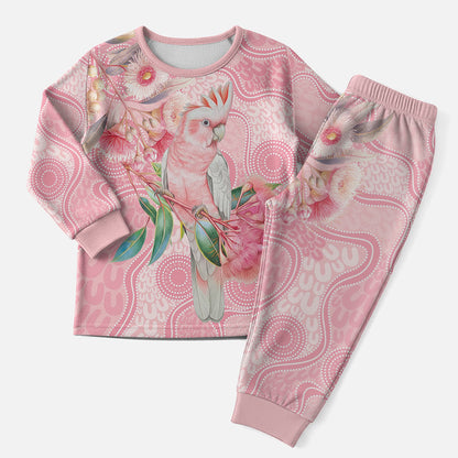 Personalized Pink Galah Fight for Hope and Healing Christmas Pajama Set Australia’s Breast Cancer Support