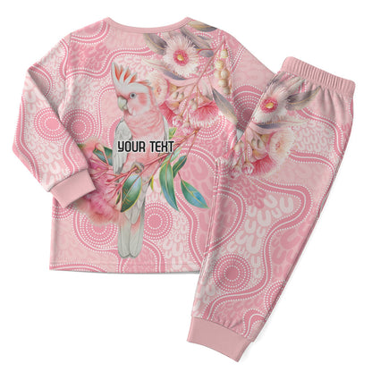 Personalized Pink Galah Fight for Hope and Healing Christmas Pajama Set Australia’s Breast Cancer Support