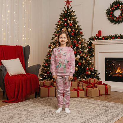Personalized Pink Galah Fight for Hope and Healing Christmas Pajama Set Australia’s Breast Cancer Support