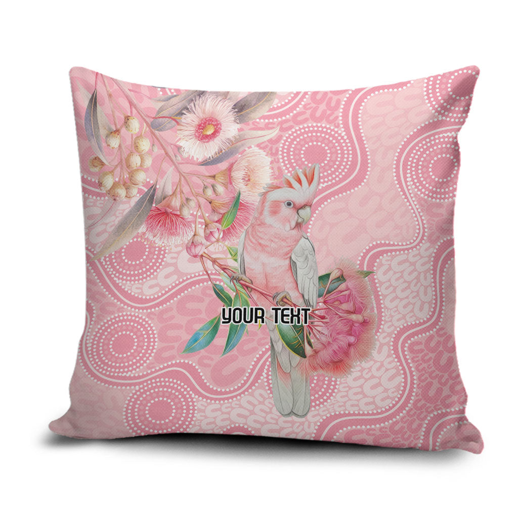 Personalized Pink Galah Fight for Hope and Healing Pillow Cover Australia’s Breast Cancer Support