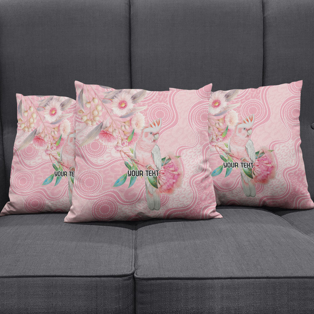 Personalized Pink Galah Fight for Hope and Healing Pillow Cover Australia’s Breast Cancer Support