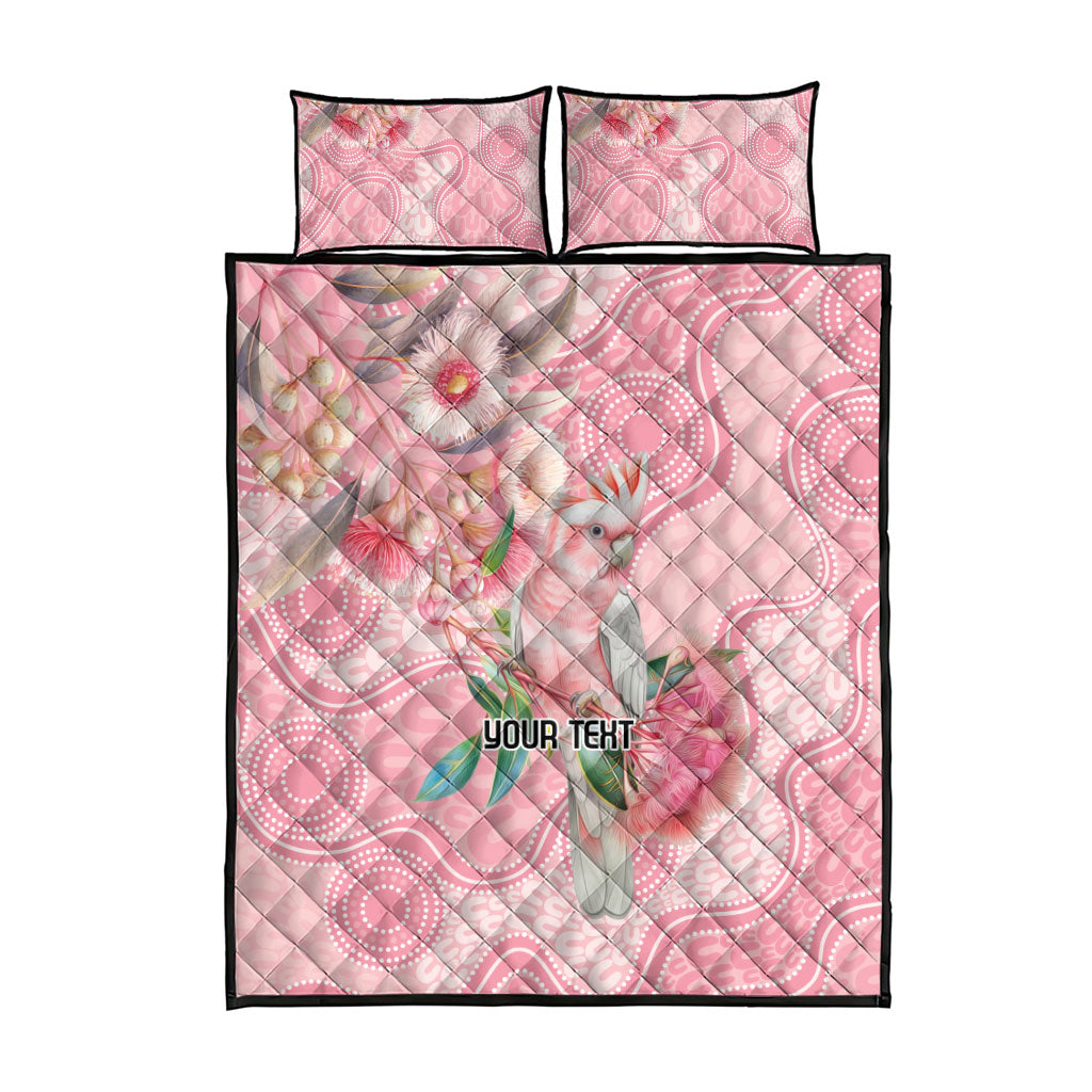 Personalized Pink Galah Fight for Hope and Healing Quilt Bed Set Australia’s Breast Cancer Support