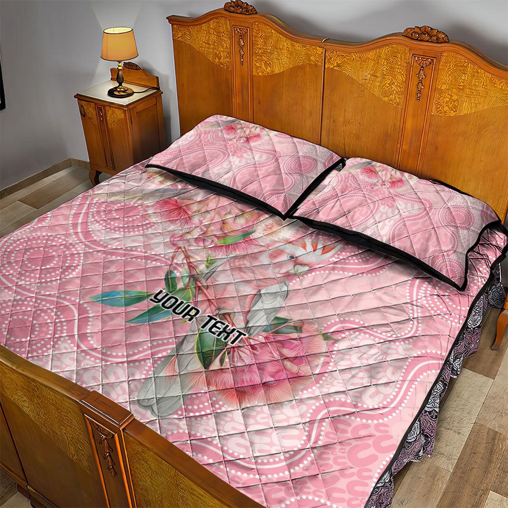 Personalized Pink Galah Fight for Hope and Healing Quilt Bed Set Australia’s Breast Cancer Support