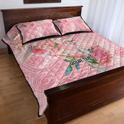 Personalized Pink Galah Fight for Hope and Healing Quilt Bed Set Australia’s Breast Cancer Support