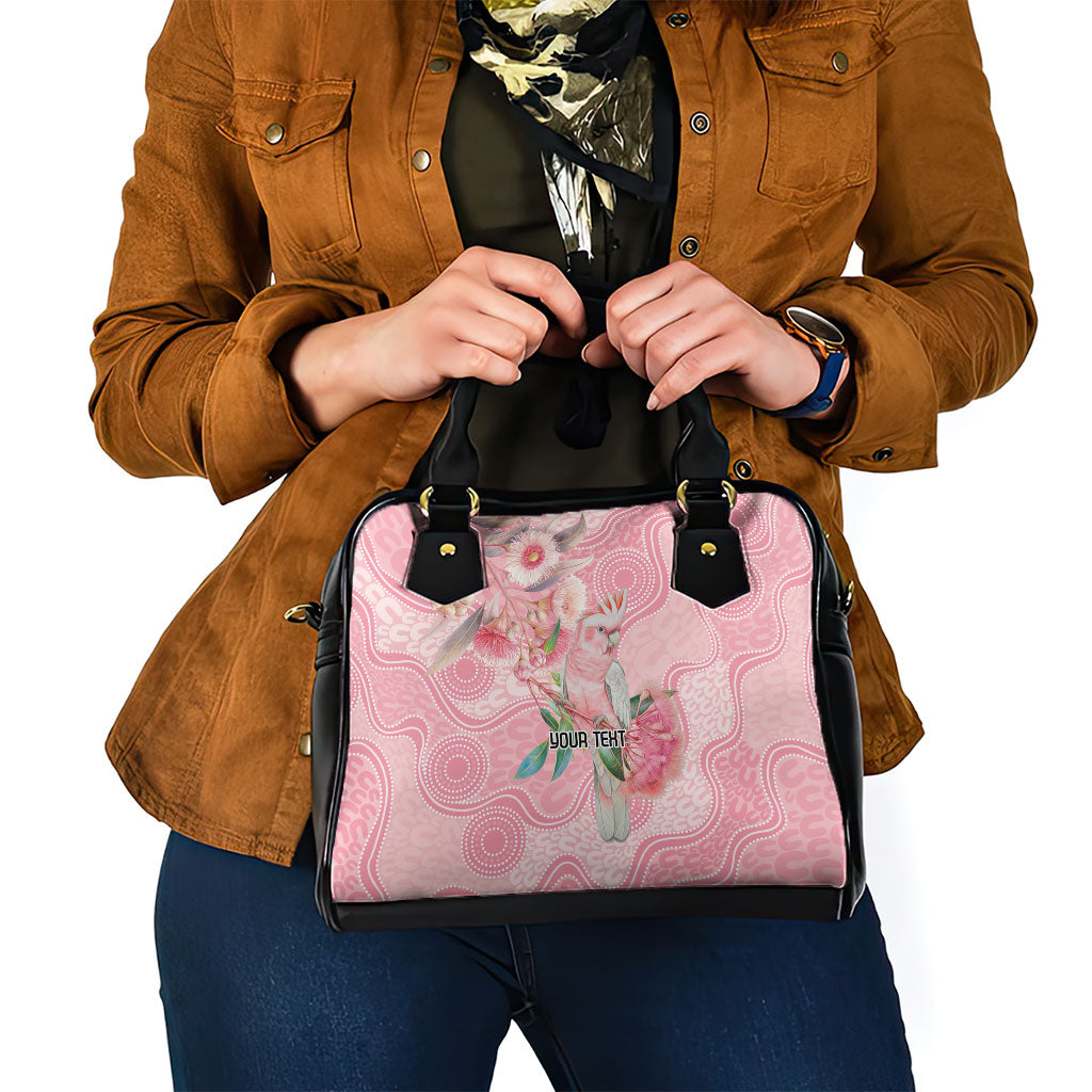 Personalized Pink Galah Fight for Hope and Healing Shoulder Handbag Australia’s Breast Cancer Support